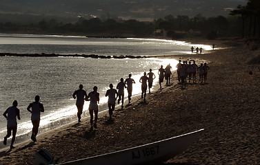 Image showing French legion in  Cavi  in CORSICA