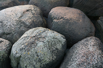 Image showing stone beach