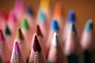 Image showing wood crayon