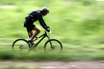 Image showing bike race