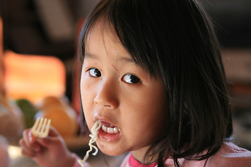 Image showing children eating