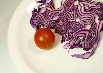 Image showing Red cabbage