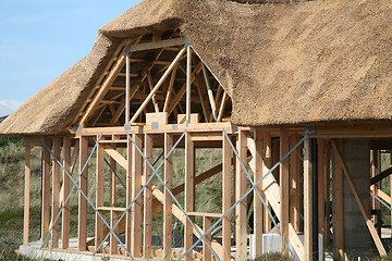 Image showing house construction