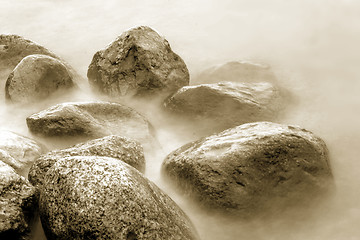 Image showing ocean stones