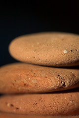 Image showing ocean stones on isolated background