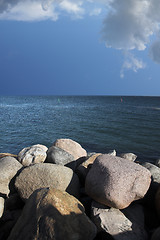 Image showing ocean stones