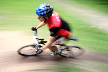 Image showing bike race