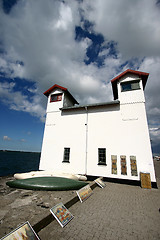 Image showing Coastal village in denmark