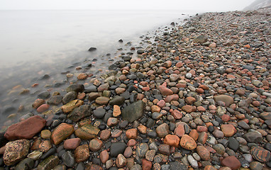 Image showing stone beach