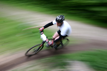 Image showing bike race