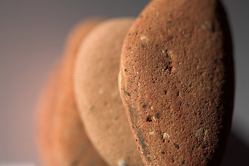 Image showing ocean stones on isolated background