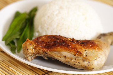 Image showing Chicken rice