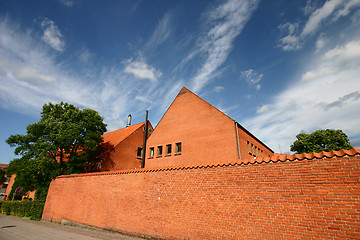 Image showing house brick wall