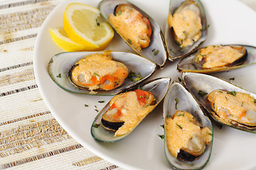 Image showing Mussels