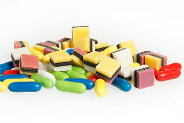 Image showing Multicolored Licorice 