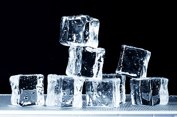 Image showing Ice on Tray