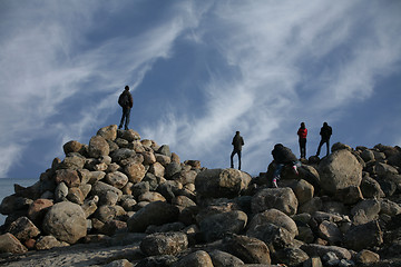 Image showing ocean stones