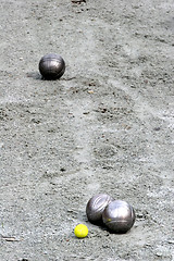 Image showing sport petanque