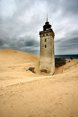 Image showing summer in denmark: lighthouse