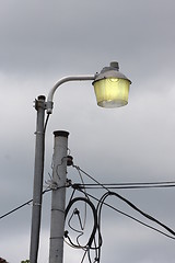 Image showing Street lamps in Venice