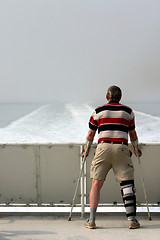 Image showing ferry man