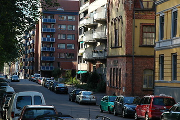 Image showing Street with cars