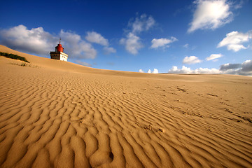 Image showing summer in denmark: lighthouse