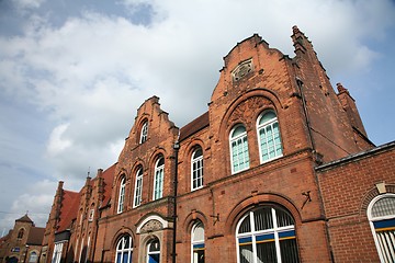 Image showing house brick wall