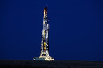 Image showing Drilling Rig Potash Mine