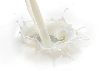 Image showing milk splash