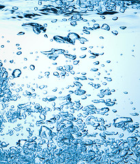 Image showing bubbles in water