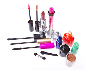 Image showing cosmetic makeup products