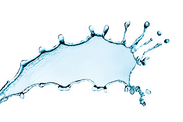 Image showing water splashing