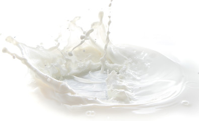 Image showing milk splash