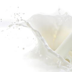 Image showing milk splash