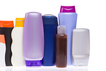 Image showing cosmetic bottles