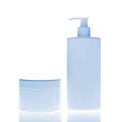 Image showing cosmetic bottles