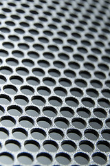 Image showing abstract metallic grid