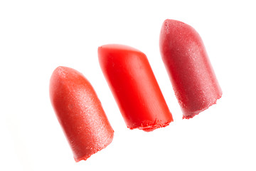 Image showing scraps of lipstick