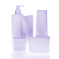 Image showing cosmetic bottles