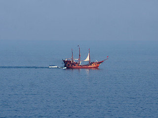 Image showing Tourist ship