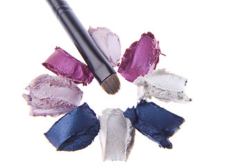 Image showing cream eyeshadows