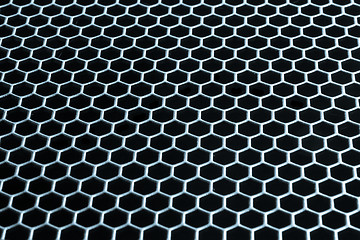 Image showing abstract metallic grid