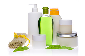 Image showing spa cosmetics