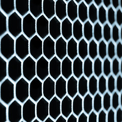 Image showing abstract metallic grid