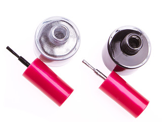 Image showing nail polish set