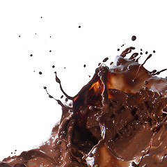 Image showing pouring chocolate