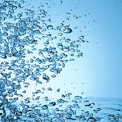 Image showing bubbles in water