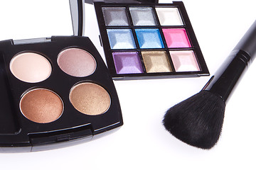 Image showing compact eyeshadows