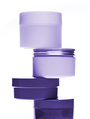 Image showing cosmetic bottles